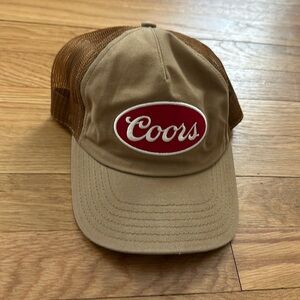 Never Worn 
Coors Trucker Hat